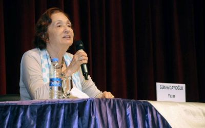 İl Milli Eğitim Müdürü Nevzat TÜRKKAN, Yazar Gülten DAYIOĞLU´nun Söyleşi ve İmza Gününe Katıldı