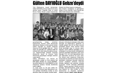 Gülten Dayıoğlu Gebze'deydi - Marmara Gebze