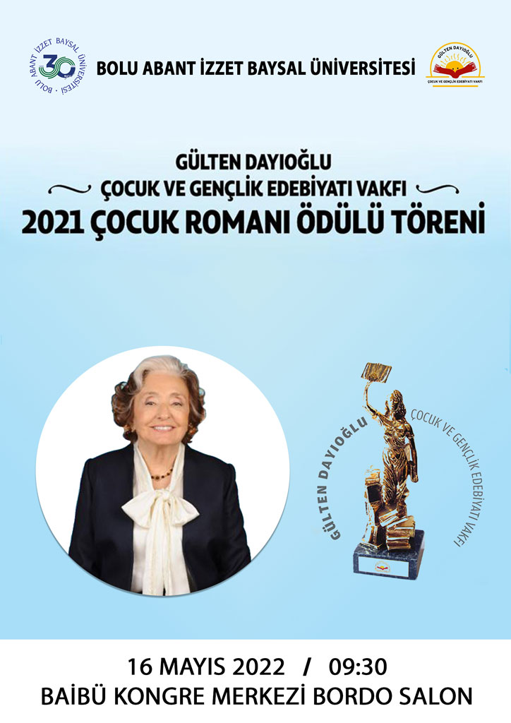 Gülten DAYIOĞLU Çocuk Romanı Ödülü Töreni